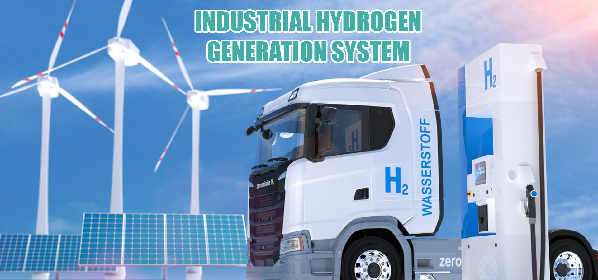 kualitas Sistem Generasi Hidrogen Industri pabrik