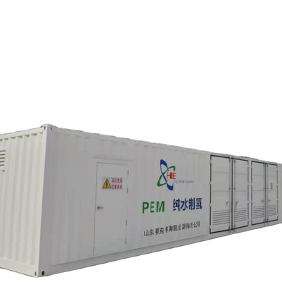 4600KG Tingkat Produksi 200Nm3/H Sp Pem H2 Generator Untuk Energi Terbarukan QLS-M200