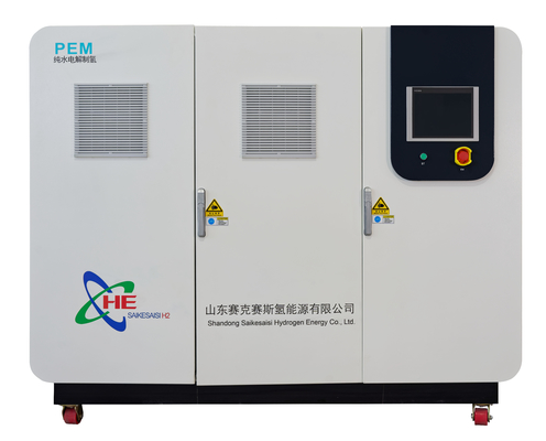 Sistem Elektrolisor Pem Hidrogen Hijau Sertifikasi CE Untuk Peralatan Gas Produksi Hidrogen